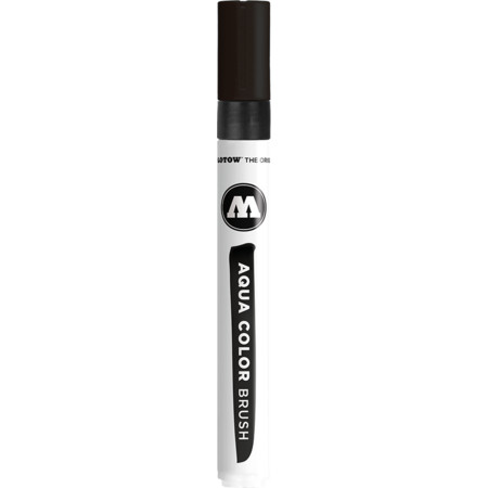 Aqua Color Brush 1-2 mm tiefschwarz Strichstärke 1-2 mm Fineliner & Brush pens von Molotow