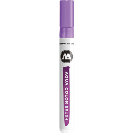 Aqua Color Brush 1-2 mm violett Strichstärke 1-2 mm Fineliner & Brush pens von Molotow
