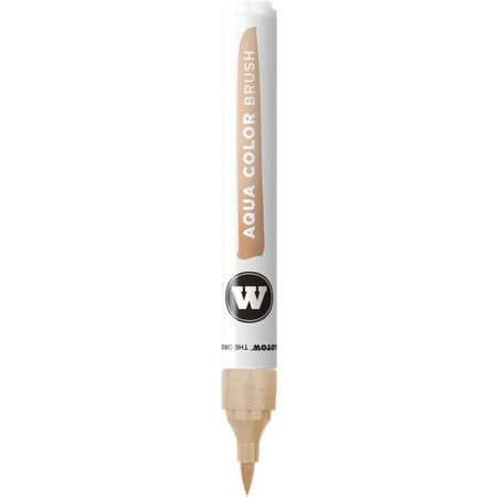 Aqua Color Brush 1-2 mm stein beige Strichstärke 1-2 mm Fineliner & Brush pens von Molotow