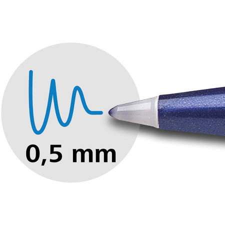 Schneider marka Topball 847 Mavi Çizgi kalınlığı 0.5 mm Roller Kalemler