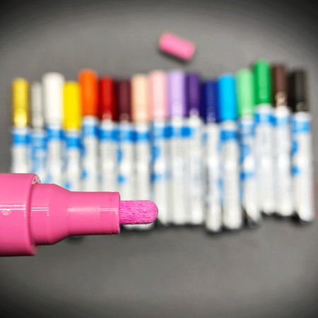 Paint-It 320 4 mm rose pastel Épaisseurs de trait 4 mm Marqueurs acryliques by Schneider